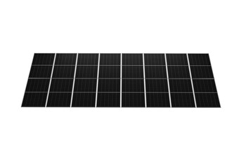 3d Three Photovoltaic Solar Panels Isolated On Black 3d Illustration