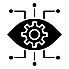 Robotics Eye Icon