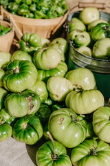 Farmers Market Green Vegetables for Sale