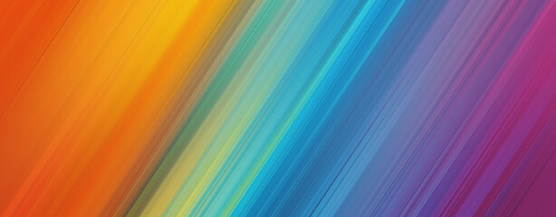 Smooth Blending Vibrant Striped Gradient Background