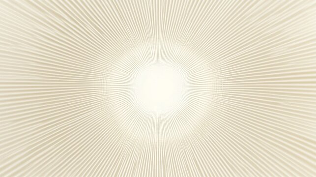 Abstract Beige Radiating Lines Converging at Center