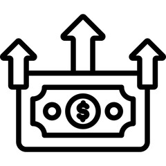 Money Growth Icon