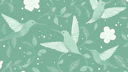 seamless pattern with butterflies