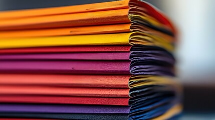 A stack of colorful flashcards represents active learning and memorization, essential tools for reinforcing knowledge through repetition.