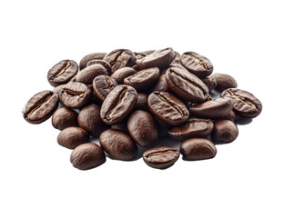 Obraz premium coffee beans isolated on white