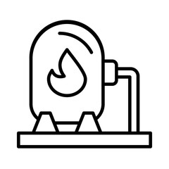 Gas Storage Icon