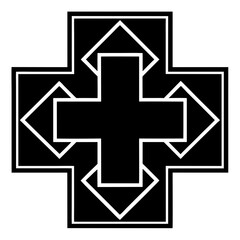 Medical cross symbol