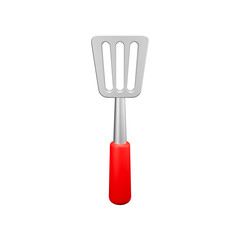 a 3d rendered illustration of spatula 