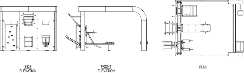 vector illustration design image technology Sports simulator for exercise