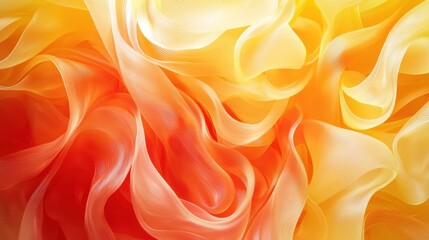 Fototapeta premium Abstract Orange and Yellow Fabric Texture