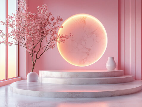 The background is used to place the product, making it look attractive and luxurious.
