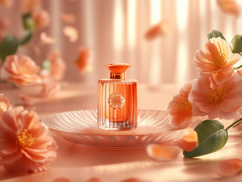 The background is used to place the product, making it look attractive and luxurious.
