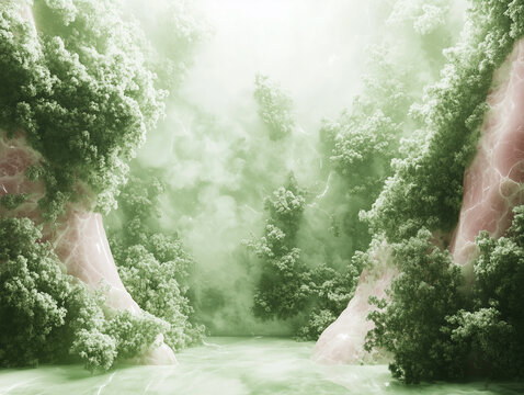The background is used to place the product, making it look attractive and luxurious.
