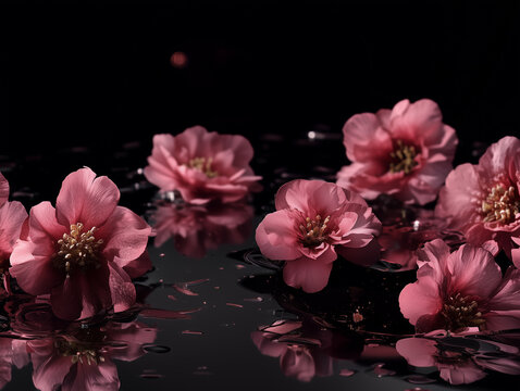 The background is used to place the product, making it look attractive and luxurious.
