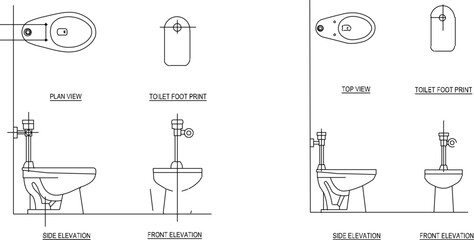 Mansfield Plumbing Products Toilet Design Vector Illustration