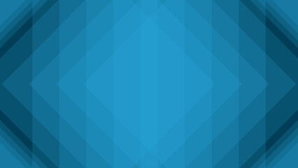Fototapeta premium Abstract Blue Geometric Background with Overlapping Rhombus Shapes