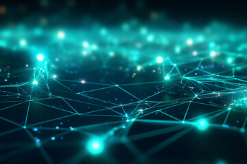 Obraz premium Visualisation of Digital Data Security A Representation of Digital Cybersecurity