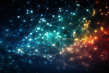 Fototapeta premium Visualisation of Digital Data Security A Representation of Digital Cybersecurity