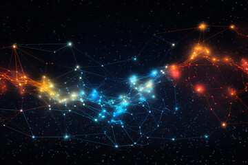 Fototapeta premium Visualisation of Digital Data Security A Representation of Digital Cybersecurity