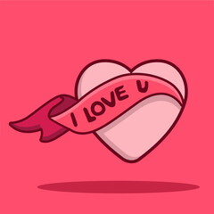 Love Illustration Vector Icon
