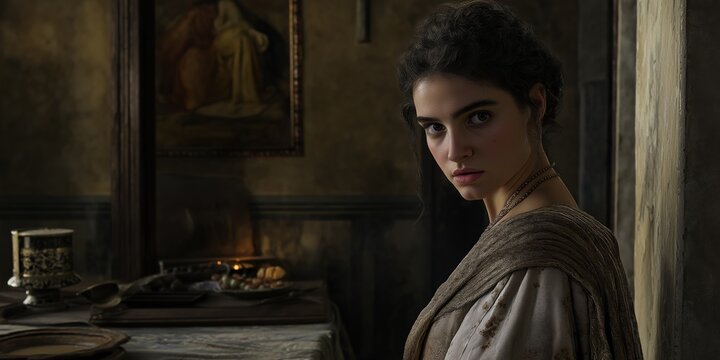 Portrait of Bathsheba: The Wife of David, Known for Her Affair with Him and Role as the Mother of Solomon