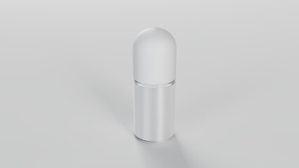 Isolated image deodorant bottle 3d render