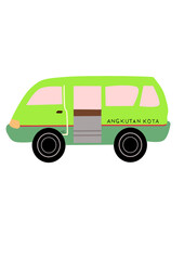 public transportation in city