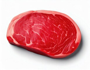 Prime Beef Steak: A Vibrant, Richly Textured Cut