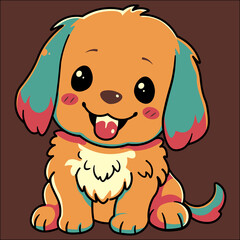 Dog Retro Vectors & Illustrations