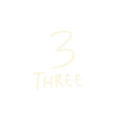 Hand drawn and hand lettering