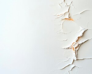 Cracked Paint Texture Abstract Art Digital Design Minimalist Setting Close-up View Visual Aesthetics
