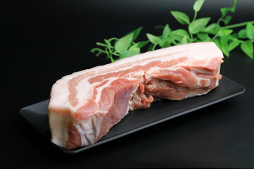 三元豚の豚バラブロック