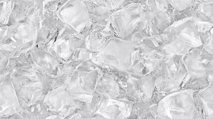 Ice texture, Ice cubes are small