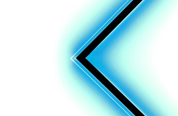 blue neon lights, abstract background, glowing lines