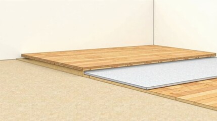 Installing a resilient underlayment and hardwood floor system for enhanced comfort and durability
