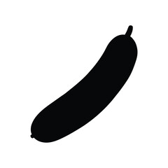 illustration of a cucumber vector