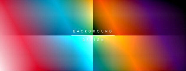 Colorful gradient with lines made of shadow and light. Creative background