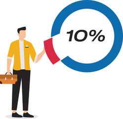 Investors hold a percentage or share of a company's assets