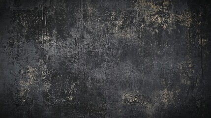 Obraz premium black scratched metal texture