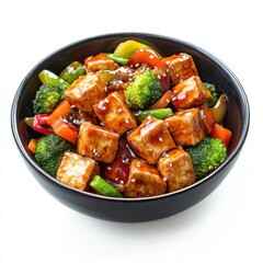 Tofu Stir-Fry with Teriyaki Vegetables