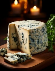 british stilton cheese, AI generated