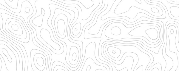 Lines Topographic contour lines vector map seamless pattern. White texture for your perfect interior. Abstract white paint floor stamped concrete surface pattern circle rough gray.	