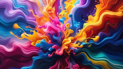 Fototapeta premium Abstract colorful background