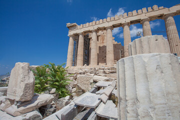 Athens Acropolis and historical in Greece