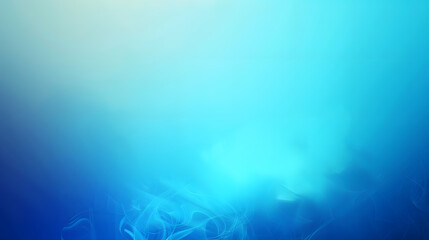 Obraz premium A serene abstract blue gradient background, generative ai