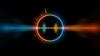 Music equalizer, hologram audio spectrum, 4k illustration, not AI generated