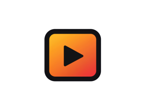 Isolated Play Button Icon