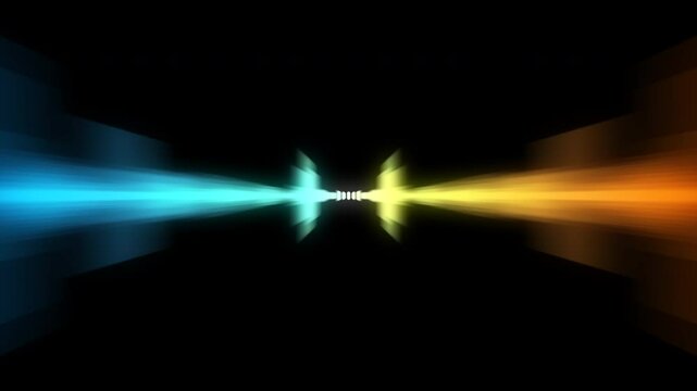 Music equalizer, hologram audio spectrum, 4k illustration, not AI generated