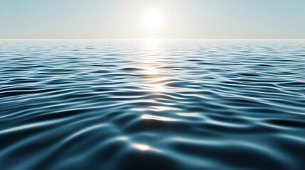 Obraz premium Serene Ocean Waves Created by Leisure Boat Wake