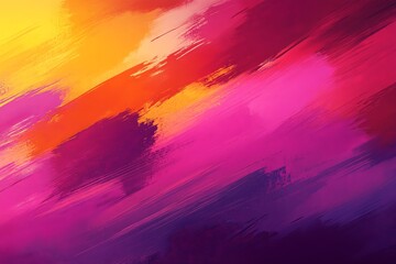 Vibrant abstract artwork showcasing bold colors and dynamic brushstrokes for artistic expression